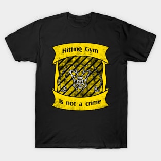 Hitting Gym Is Not A Crime T-Shirt